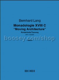 Monadologie XVIII C - "Moving Architecture" (Score)